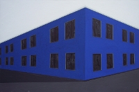 Industriehalle, 2011, 80 x 120, Acryl auf Baumwolle