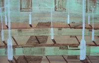 Hafenlandschaft V, 2008, ca. 60 x 90, Acryl auf Papier